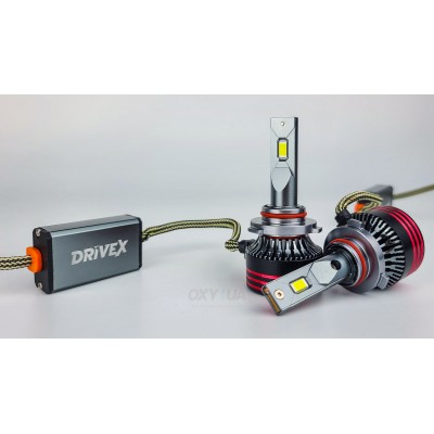 LED лампи автомобільні DriveX FE-01 HB4/9006 57W CAN 9-32V 6K