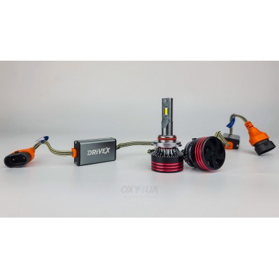 LED лампи автомобільні DriveX FE-01 HB4/9006 57W CAN 9-32V 6K