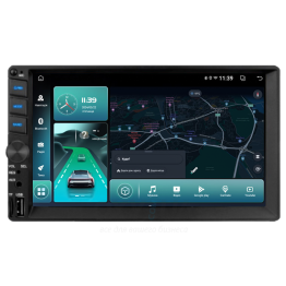 Автомобільна мультимедійна система DriveX UA-21 7" 2-Din 2+32Gb 2.5D QLED 4-Cores Android 12.0