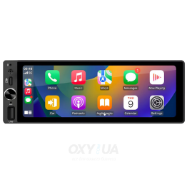 Автомобільний мультимедійний центр 2-Din 7" з бездротовим CarPlay та Android Auto - DriveX LNX-686 1-Din 7" CarPlay 4x45W Linux