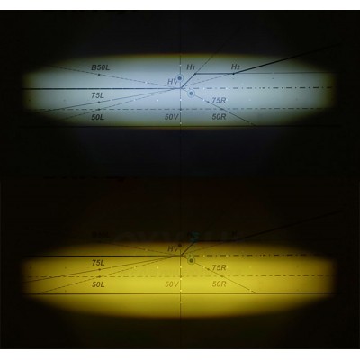 Фара світлодіодна протитуманна DriveX WL MT-01 H/L Dual 2-25W 12-80V Strobe