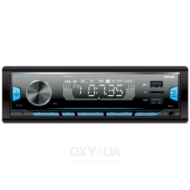 Автомагнітола 1-Din DriveX MPU-101 4х45Вт BT APP