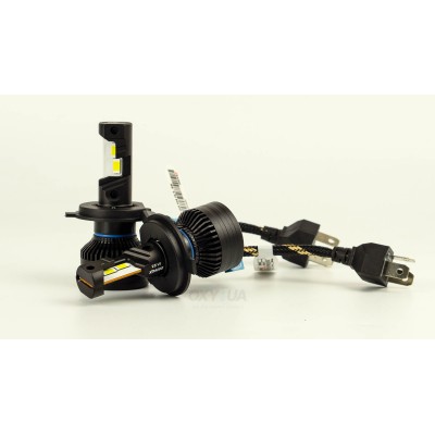 LED лампи автомобільні DriveX FE-03 H4 57W CAN 9-16V 6K