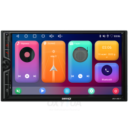 Автомобільна мультимедійна система DriveX UN31 AND 7" 4-Cores/2+32GB/Android 10.0/4x45Вт/1024x600