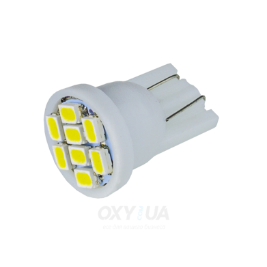 Світлодіоди в габаритні вогні. підсвітку номера та в салон DriveX T10-102 3014-8 12V автомобільні світлодіоди 12В