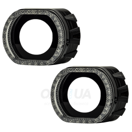 Маска декоративна для автомобільних фар DriveX MS i6O 3.0" DRL W+Y з вбудованою підсвіткою