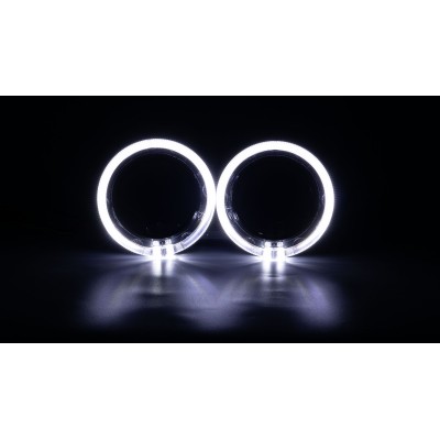 Маска декоративна для автомобільних фар DriveX MS A-105 3.0" Black White з вбудованою підсвіткою Маска декоративна для автомобільних фар DriveX MS A-105 3.0" Black White з вбудованою підсвіткою