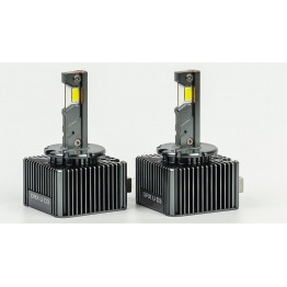 LED лампи автомобільні DriveX D3 DLX Ultra 55W 6000K CAN під штатний блок розпалу