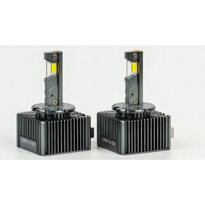 LED лампи автомобільні DriveX D3 DLX Ultra 55W 6000K CAN під штатний блок розпалу LED лампи автомобільні DriveX D3 DLX Ultra 55W 6000K CAN під штатний блок розпалу
