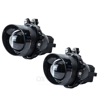 Світлодіодна лінза у фари DriveX FOG BiLED HL3 Toyota 3Color 3.0" 3/4.3/6K 3-колірна