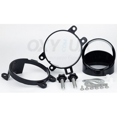 Маска декоративна для автомобільних фар DriveX Toyota frame 3,0 inch v2 з вбудованою підсвіткою