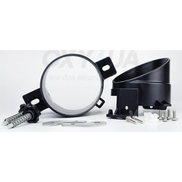 Маска декоративна для автомобільних фар DriveX Nissan frame 3,0 inch з вбудованою підсвіткою