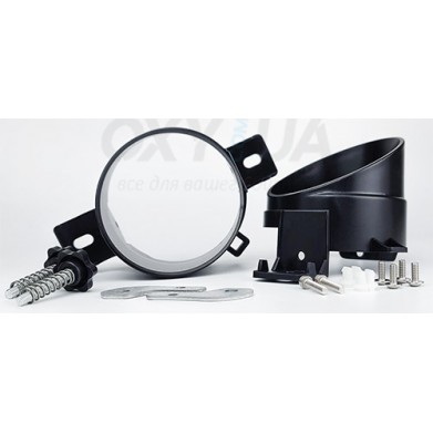 Маска декоративна для автомобільних фар DriveX Nissan frame 3,0 inch з вбудованою підсвіткою