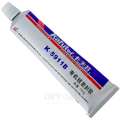 Kafuter чорний клей для масок та кілець