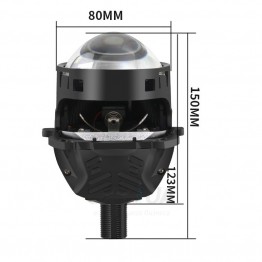 BiLED модуль основного світла DriveX BiLED ULTRA Blue 3.0" 65/78W 5.8K к-т.