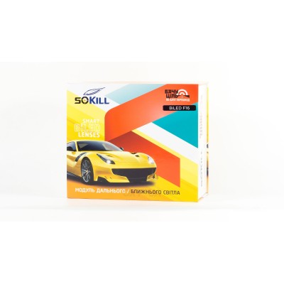 BiLED лінзи автомобільні SoKill BiLED F16 3.0" 55/65W 6K BiLED лінзи автомобільні SoKill BiLED F16 3.0" 55/65W 6K