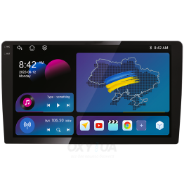 Автомобільний мультимедійний центр 9.5" з бездротовим CarPlay та Android Auto - DriveX S-901  9.5" 8xCores 6/128GB 4x50W Android 14.0