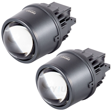 BiLED лінзи протитуманні автомобільні DriveX FOG BiLED HL8A 3.0" 50/60W 3K/5K/6K - 3-колірна