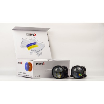 BiLED модуль основного світла DriveX BiLED ULTRA Ref 3.0" 65/78W 5.8K к-т.