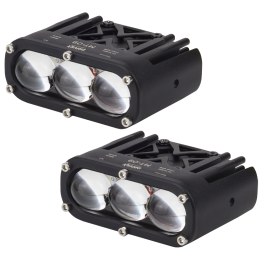 Фара світлодіодна протитуманна DriveX WL MT-09 H/L Dual 60W 3K/6K 12-80V STM к-т