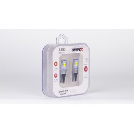 Світлодіоди в габаритні вогні. Підсвітку номера та салона DriveX Glow I4 T15 12-24V CAN 5W 1000Lm W16W base-10mm к-т.
