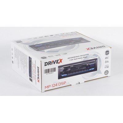 Автомагнітола 1-Din DriveX MP-124 DSP 2,5A 4*50W