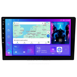 Автомобільний мультимедійний центр 10" з бездротовим CarPlay та Android Auto - DriveX A-1003 Q 2+32 4C 4x50W(TDA7851)