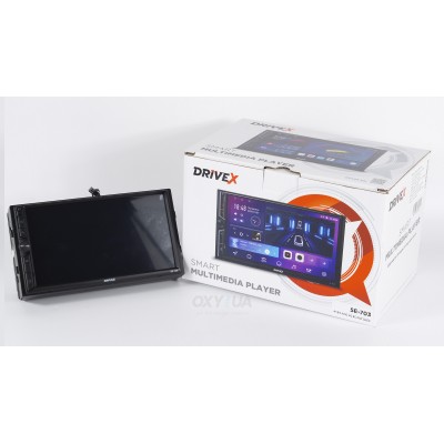Автомобільний мультимедійний центр 2-Din 7" з бездротовим CarPlay та Android Auto - DriveX SE-703 4+64 QLED 4G DSP 8CF Автомобільний мультимедійний центр 2-Din 7" з бездротовим CarPlay та Android Auto - DriveX SE-703 4+64 QLED 4G DSP 8CF