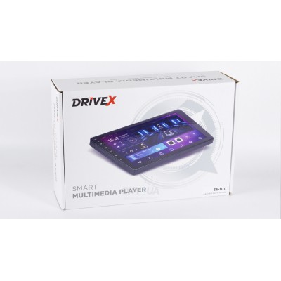Автомобільний мультимедійний центр 10" з бездротовим CarPlay та Android Auto - DriveX SE-1011 4+64 QLED DSP 4CF 4x50W