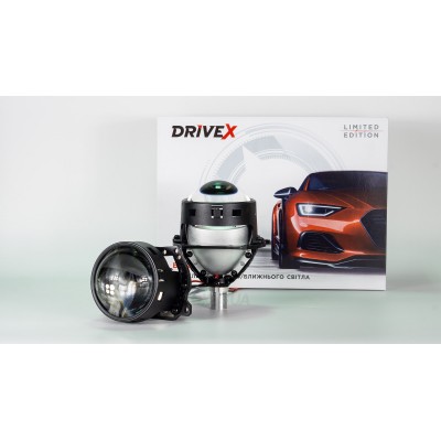Bi-Led лінза автомобільна DriveX Evolution F1SR 3,0" 47/53W 5500K Bi-Led лінза автомобільна DriveX Evolution F1SR 3,0" 47/53W 5500K