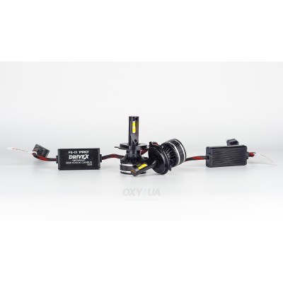 LED лампи автомобільні DriveX FE-01 PRO H4 H/L 58W CAN 9-32V 6K