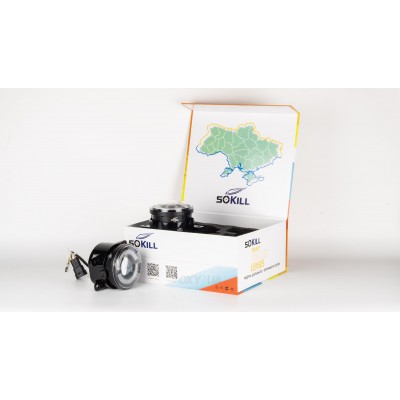 Фара світлодіодна протитуманна DriveX SoKill FOG-101 DLX LowLED UN 3.5" 26W 12-80V 6000K