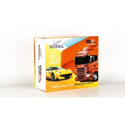 Фара світлодіодна протитуманна DriveX SoKill FOG-101 DLX LowLED UN 3.5" 26W 12-80V 6000K