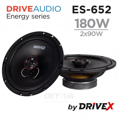 Автомобільна акустична система DriveX ES-652 6.5" 90W 4Om Автомобільна акустична система DriveX ES-652 6.5" 90W 4Om