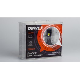 LED лампи автомобільні DriveX PA-08P HB4(9006) 5500K 30W 9-32V 7000Lm LED