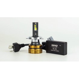 LED лампи автомобільні DriveX UL-02 H4/H19 6K 100W CAN 12V
