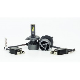 LED лампи автомобільні DriveX AL-12US H4 H/L 57W SUPER CAN 9-36V 6K