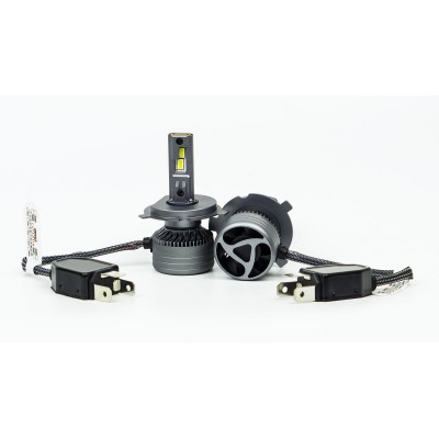 LED лампи автомобільні DriveX AL-12US H4 H/L 57W SUPER CAN 9-36V 6K