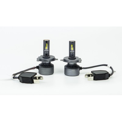 LED лампи автомобільні DriveX AL-12US H4 H/L 57W SUPER CAN 9-36V 6K
