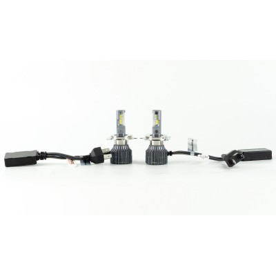 LED лампи автомобільні DriveX AL-11S H4/H19 5.5K 50W CAN