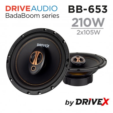 Автомобільна акустична система DriveX BB-653 6.5" 105W 4Om