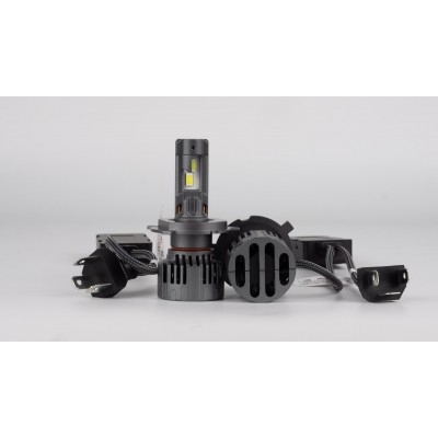 LED лампи автомобільні DriveX LED лампи серії AL-15 H4 H/L 65W 9-60V 5.5K к-т.