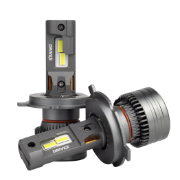 LED лампи автомобільні DriveX UL-05 H4 H/L 65W 9-60V 5.5K к-т.