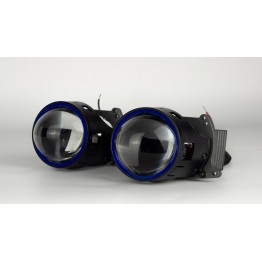 BiLED лінзи автомобільні DriveX BiLED STM-2 PRO  3.0" 50/60W 6000К к-т.