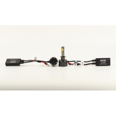 LED лампи автомобільні DriveX UL-01S H11 5.5K 65W CAN