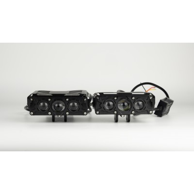 Фара додаткового світла WL MT-10 H/L Dual 40/55W 6000K 12-80V STM к-т.