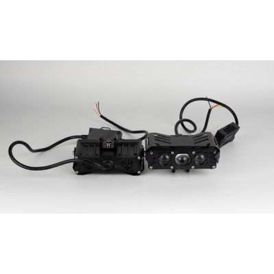 Фара додаткового світла WL MT-10 H/L Dual 40/55W 6000K 12-80V STM к-т.