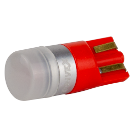 Світлодіоди в габаритні вогні. підсвітку номера та в салон  DriveX T10-201n Red 1Lm 3030-1 9-36V W5W base-10mm C
