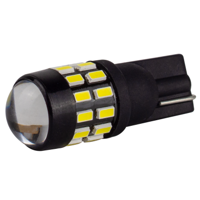 Світлодіоди в габаритні вогні. підсвітку номера та в салон  DriveX T10-216 12-24V 1.3W 160Lm Bipolar W5W base-10mm A