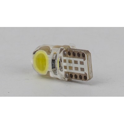 Світлодіоди в габаритні вогні. підсвітку номера та в салон  DriveX T10-035 COB 0.8W 35Lm 12V W5W base-10mm C